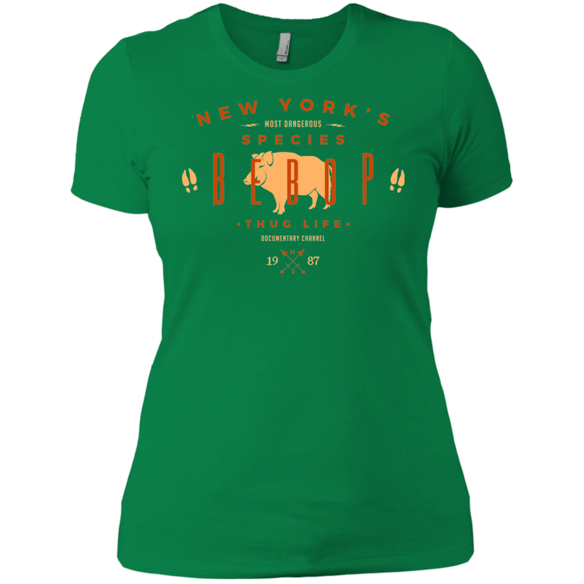 T-Shirts Kelly Green / X-Small BEBOP Women's Premium T-Shirt