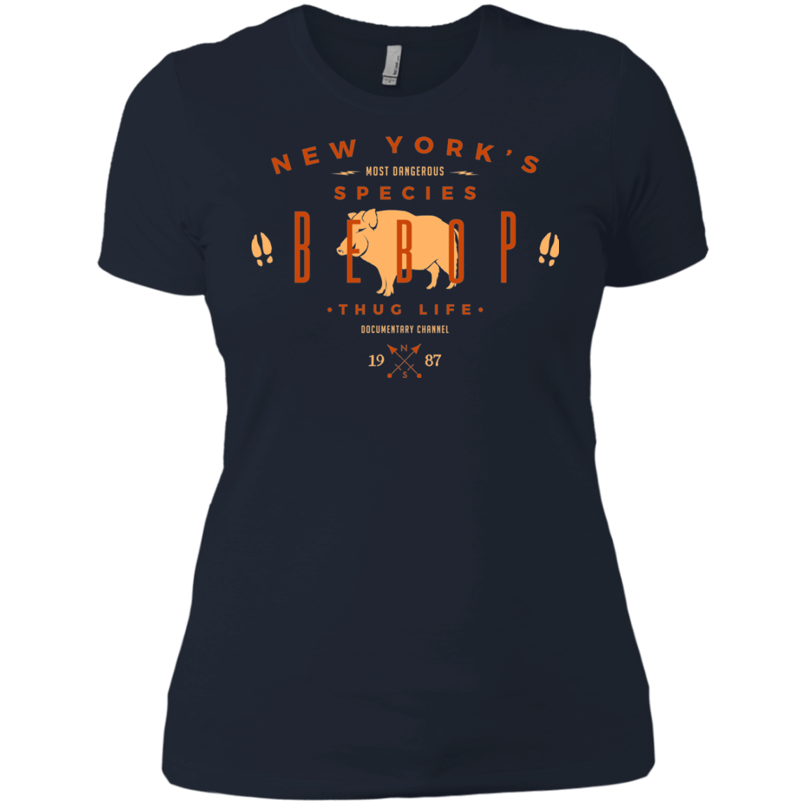 T-Shirts Midnight Navy / X-Small BEBOP Women's Premium T-Shirt
