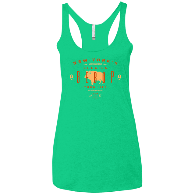 T-Shirts Envy / X-Small BEBOP Women's Triblend Racerback Tank