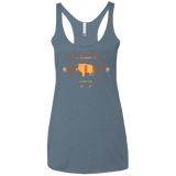 T-Shirts Indigo / X-Small BEBOP Women's Triblend Racerback Tank
