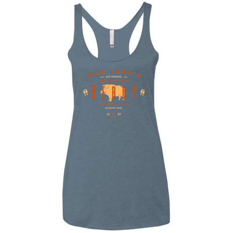 T-Shirts Indigo / X-Small BEBOP Women's Triblend Racerback Tank