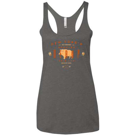 T-Shirts Premium Heather / X-Small BEBOP Women's Triblend Racerback Tank