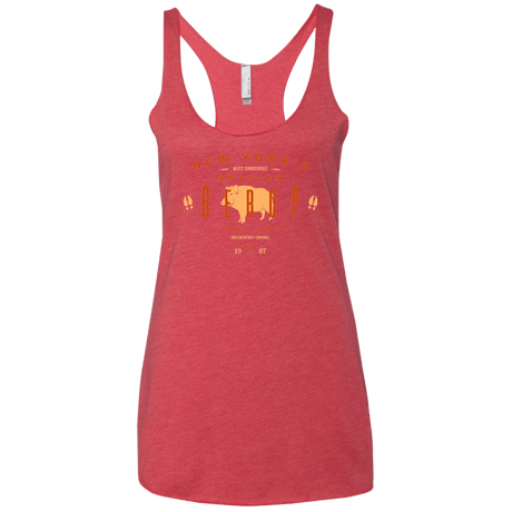 T-Shirts Vintage Red / X-Small BEBOP Women's Triblend Racerback Tank