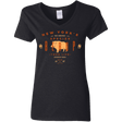 T-Shirts Black / S BEBOP Women's V-Neck T-Shirt