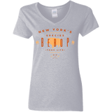 T-Shirts Sport Grey / S BEBOP Women's V-Neck T-Shirt