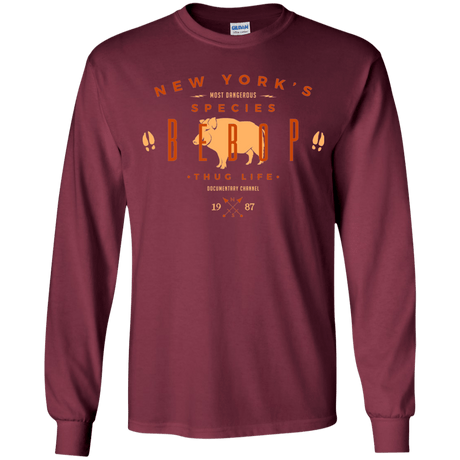 T-Shirts Maroon / YS BEBOP Youth Long Sleeve T-Shirt