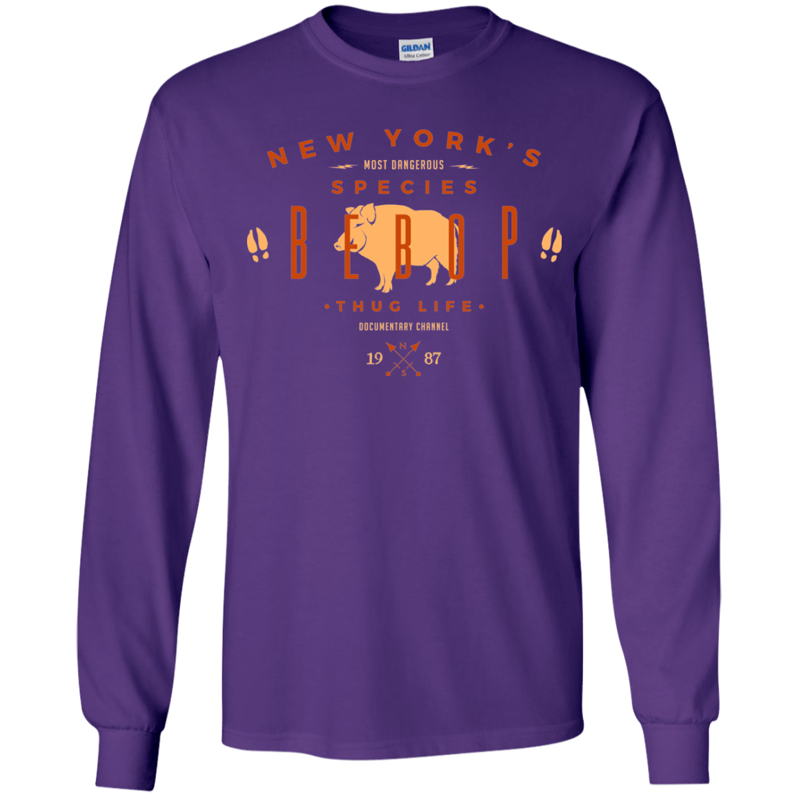 T-Shirts Purple / YS BEBOP Youth Long Sleeve T-Shirt