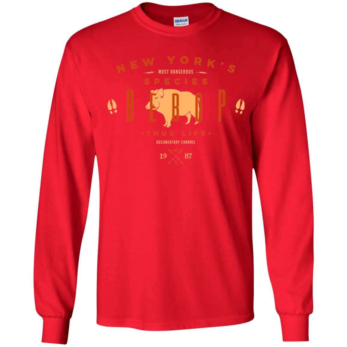 T-Shirts Red / YS BEBOP Youth Long Sleeve T-Shirt