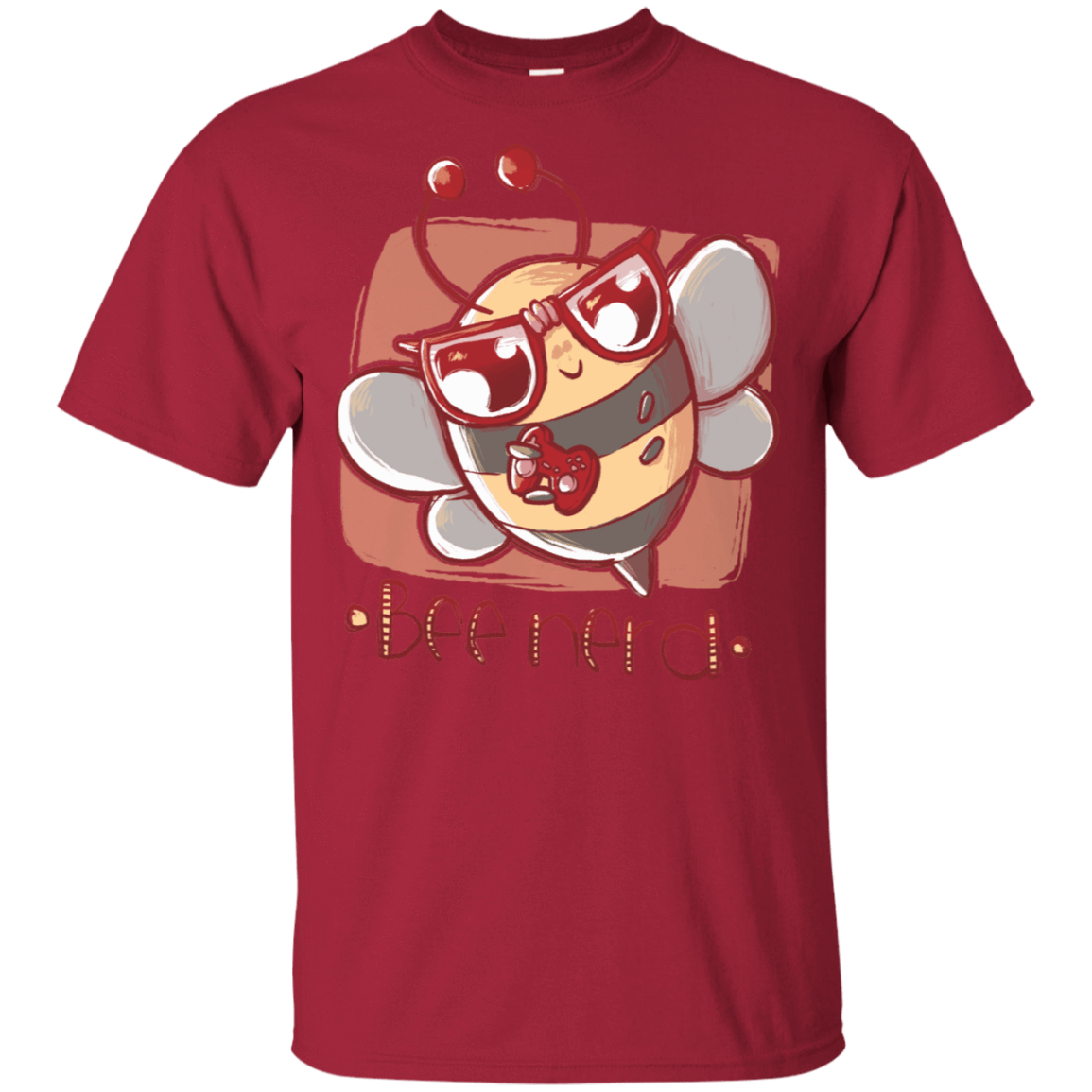T-Shirts Cardinal / S BEE Nerd T-Shirt