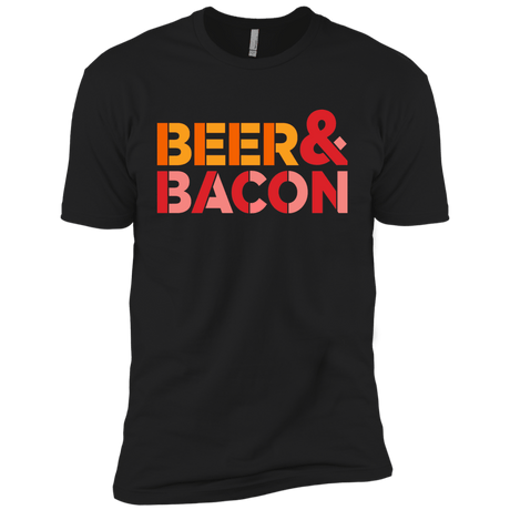 T-Shirts Black / YXS Beer And Bacon Boys Premium T-Shirt
