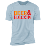 T-Shirts Light Blue / YXS Beer And Bacon Boys Premium T-Shirt