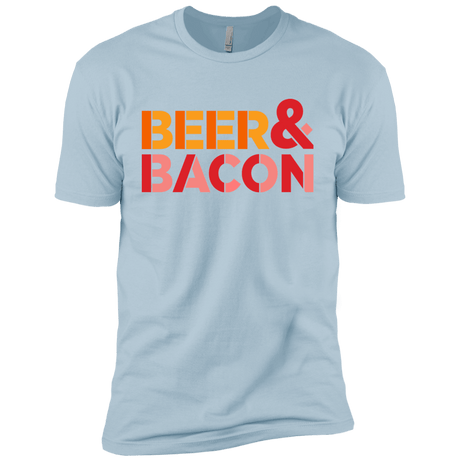 T-Shirts Light Blue / YXS Beer And Bacon Boys Premium T-Shirt