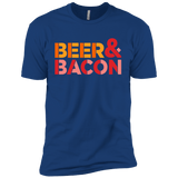 T-Shirts Royal / YXS Beer And Bacon Boys Premium T-Shirt