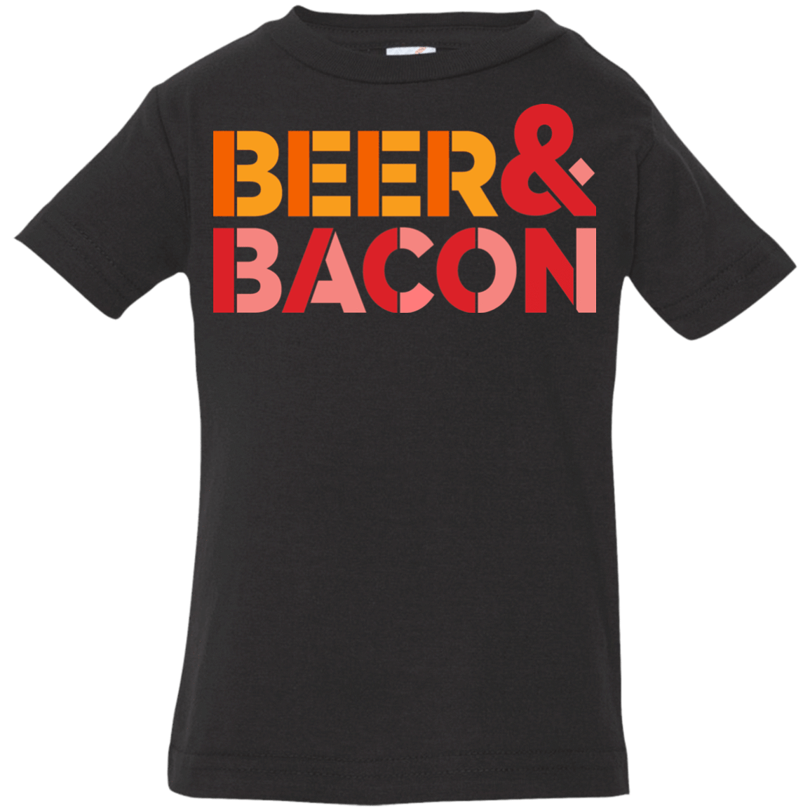 T-Shirts Black / 6 Months Beer And Bacon Infant PremiumT-Shirt