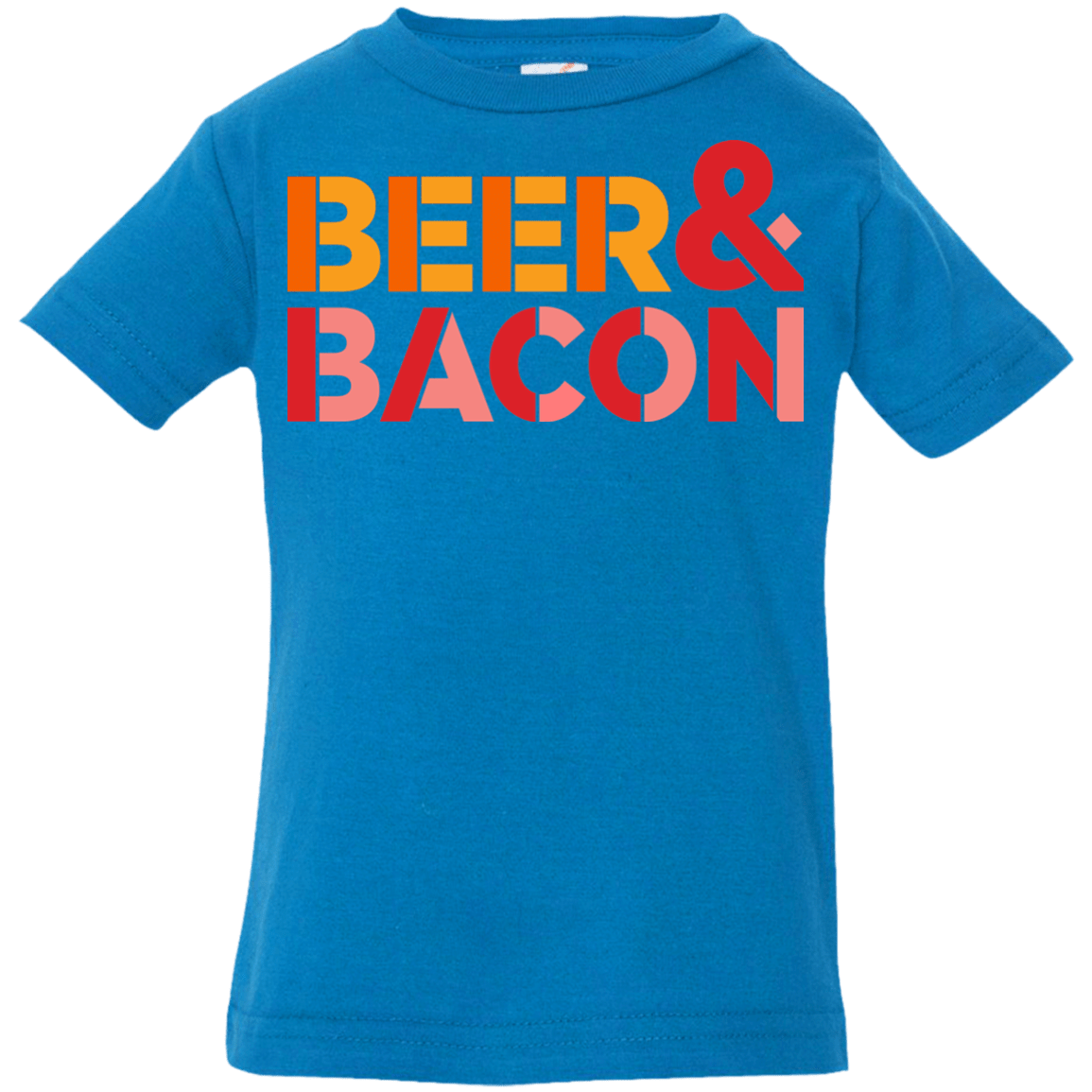 T-Shirts Cobalt / 6 Months Beer And Bacon Infant PremiumT-Shirt