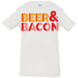 T-Shirts White / 6 Months Beer And Bacon Infant PremiumT-Shirt