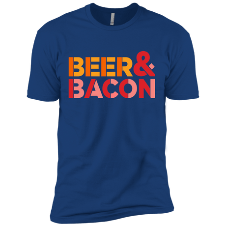 T-Shirts Royal / X-Small Beer And Bacon Men's Premium T-Shirt