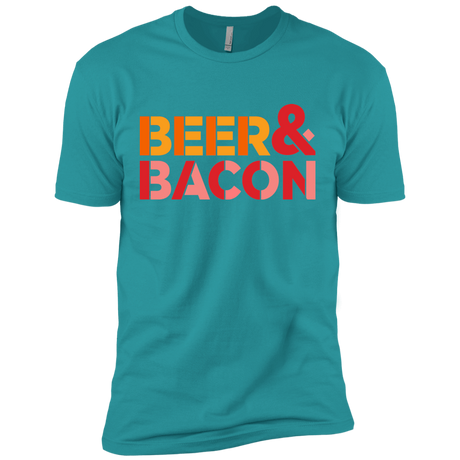 T-Shirts Tahiti Blue / X-Small Beer And Bacon Men's Premium T-Shirt