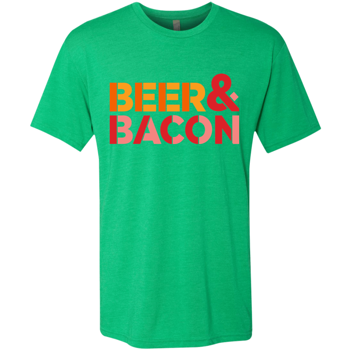 T-Shirts Envy / Small Beer And Bacon Men's Triblend T-Shirt