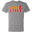 T-Shirts Premium Heather / Small Beer And Bacon Men's Triblend T-Shirt