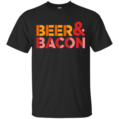 T-Shirts Black / Small Beer And Bacon T-Shirt