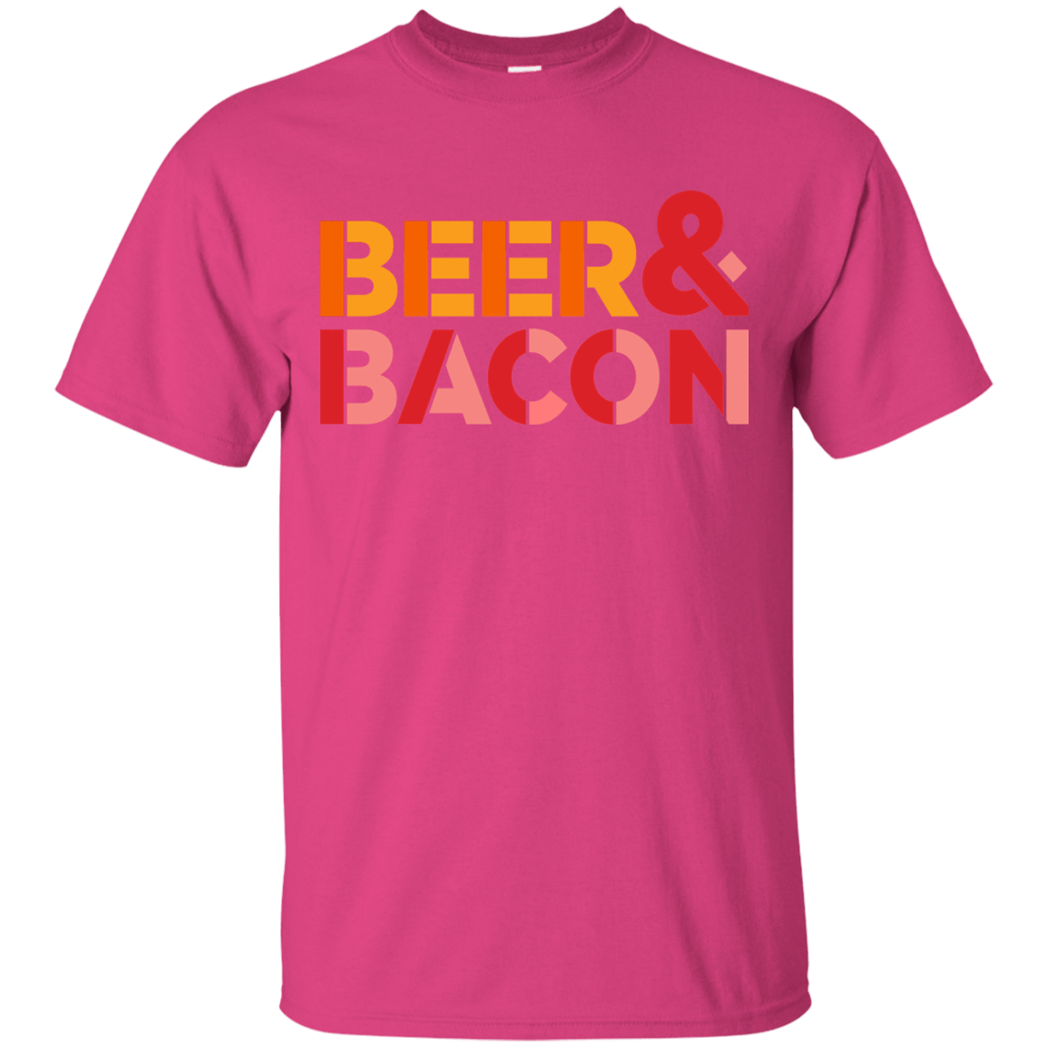 T-Shirts Heliconia / Small Beer And Bacon T-Shirt