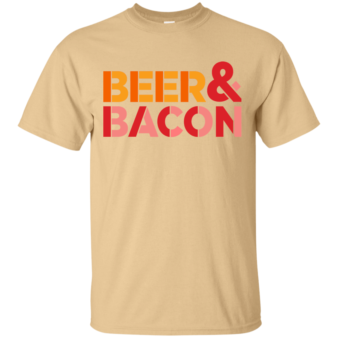 T-Shirts Vegas Gold / Small Beer And Bacon T-Shirt