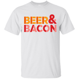 T-Shirts White / Small Beer And Bacon T-Shirt