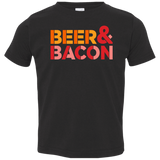 T-Shirts Black / 2T Beer And Bacon Toddler Premium T-Shirt