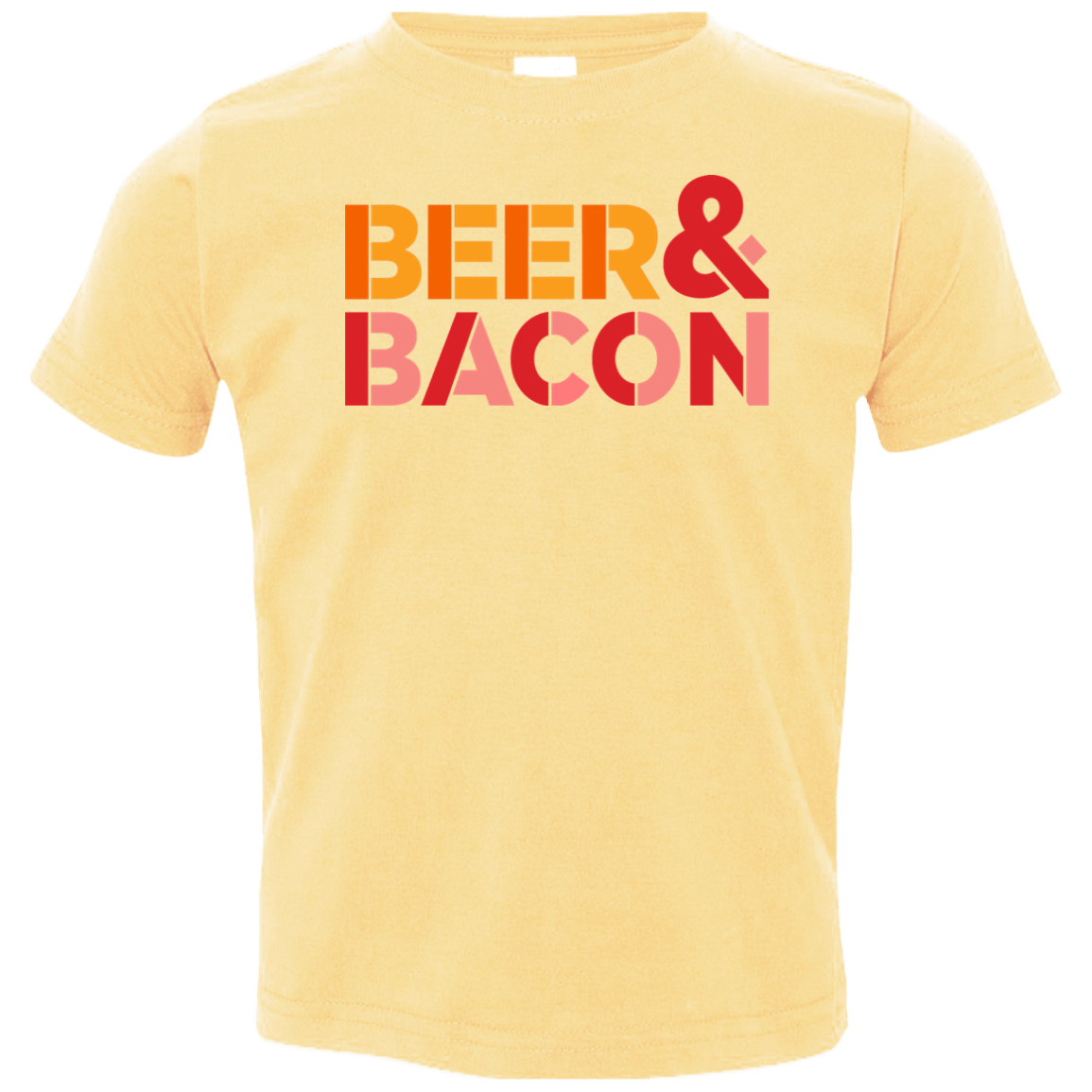 T-Shirts Butter / 2T Beer And Bacon Toddler Premium T-Shirt