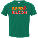 T-Shirts Kelly / 2T Beer And Bacon Toddler Premium T-Shirt
