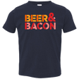 T-Shirts Navy / 2T Beer And Bacon Toddler Premium T-Shirt