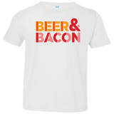 T-Shirts White / 2T Beer And Bacon Toddler Premium T-Shirt