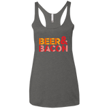 T-Shirts Premium Heather / X-Small Beer And Bacon Women's Triblend Racerback Tank