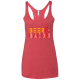 T-Shirts Vintage Red / X-Small Beer And Bacon Women's Triblend Racerback Tank