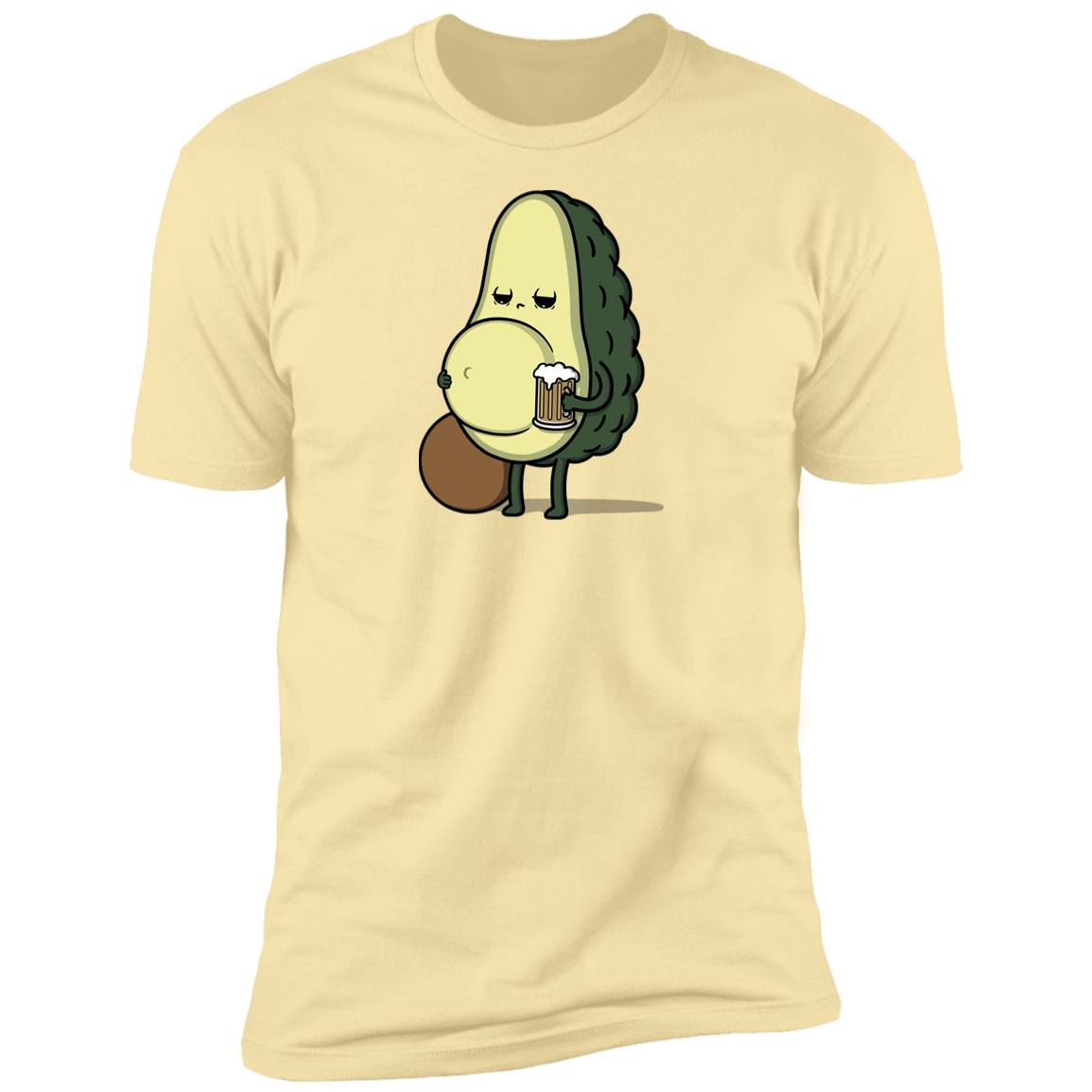 T-Shirts Banana Cream / S Beer Belly Men's Premium T-Shirt