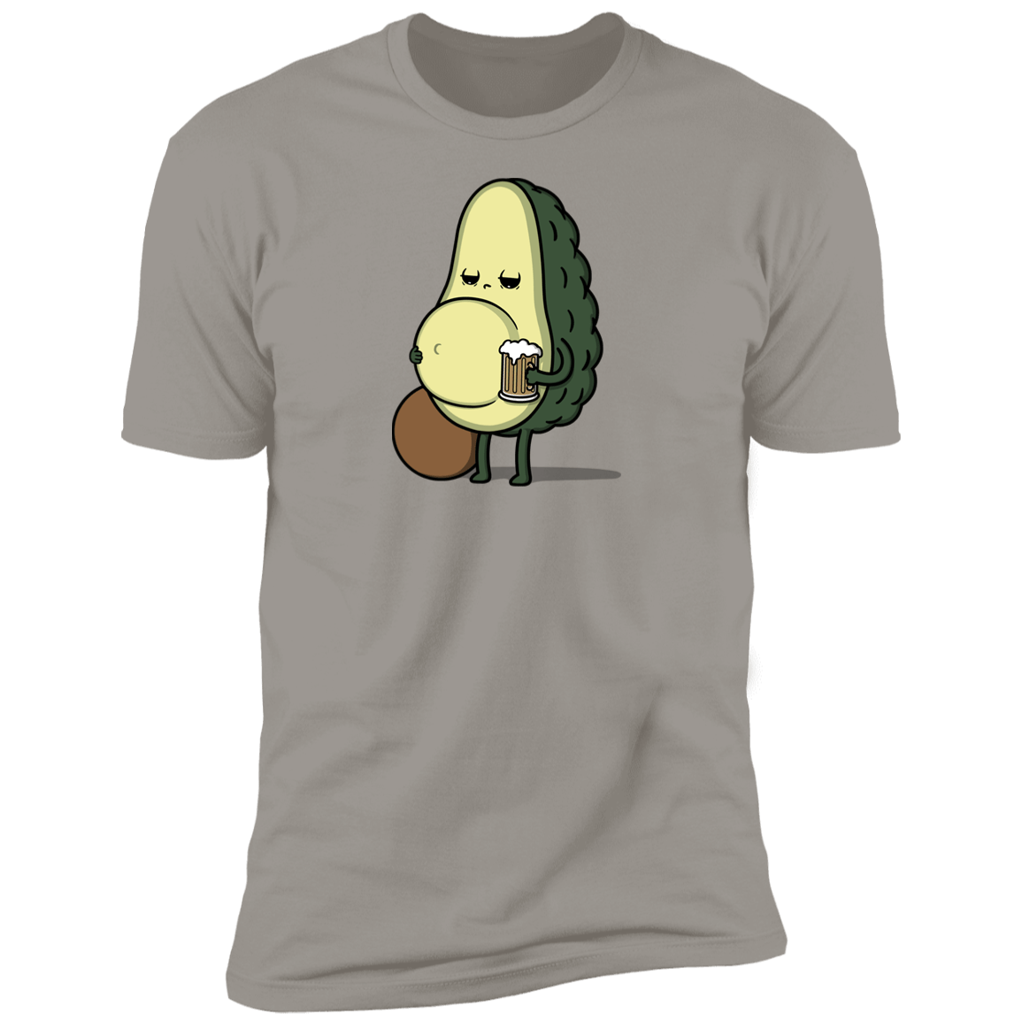 T-Shirts Light Grey / S Beer Belly Men's Premium T-Shirt
