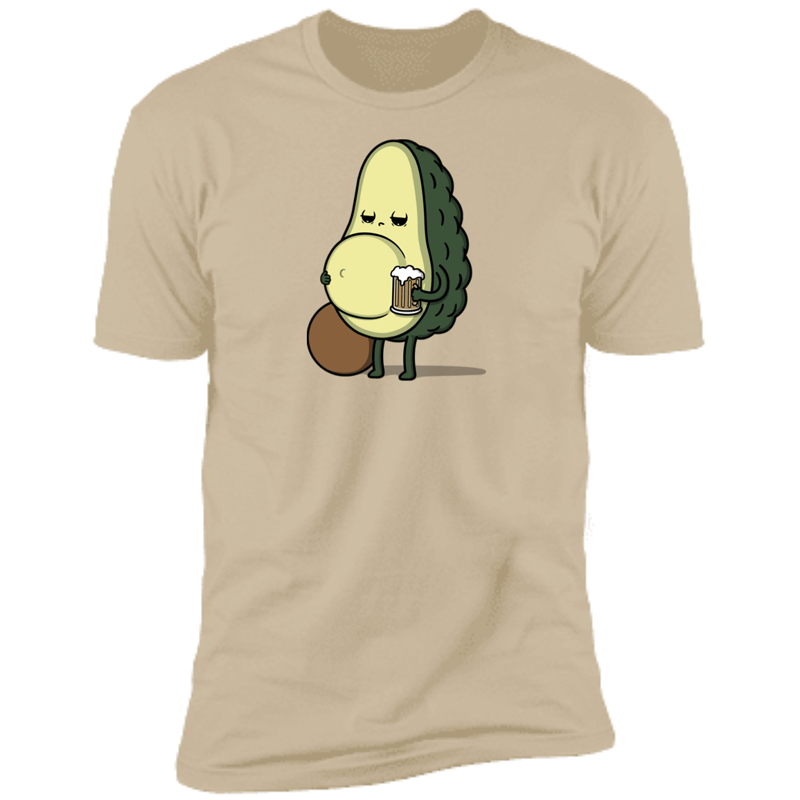 T-Shirts Sand / S Beer Belly Men's Premium T-Shirt