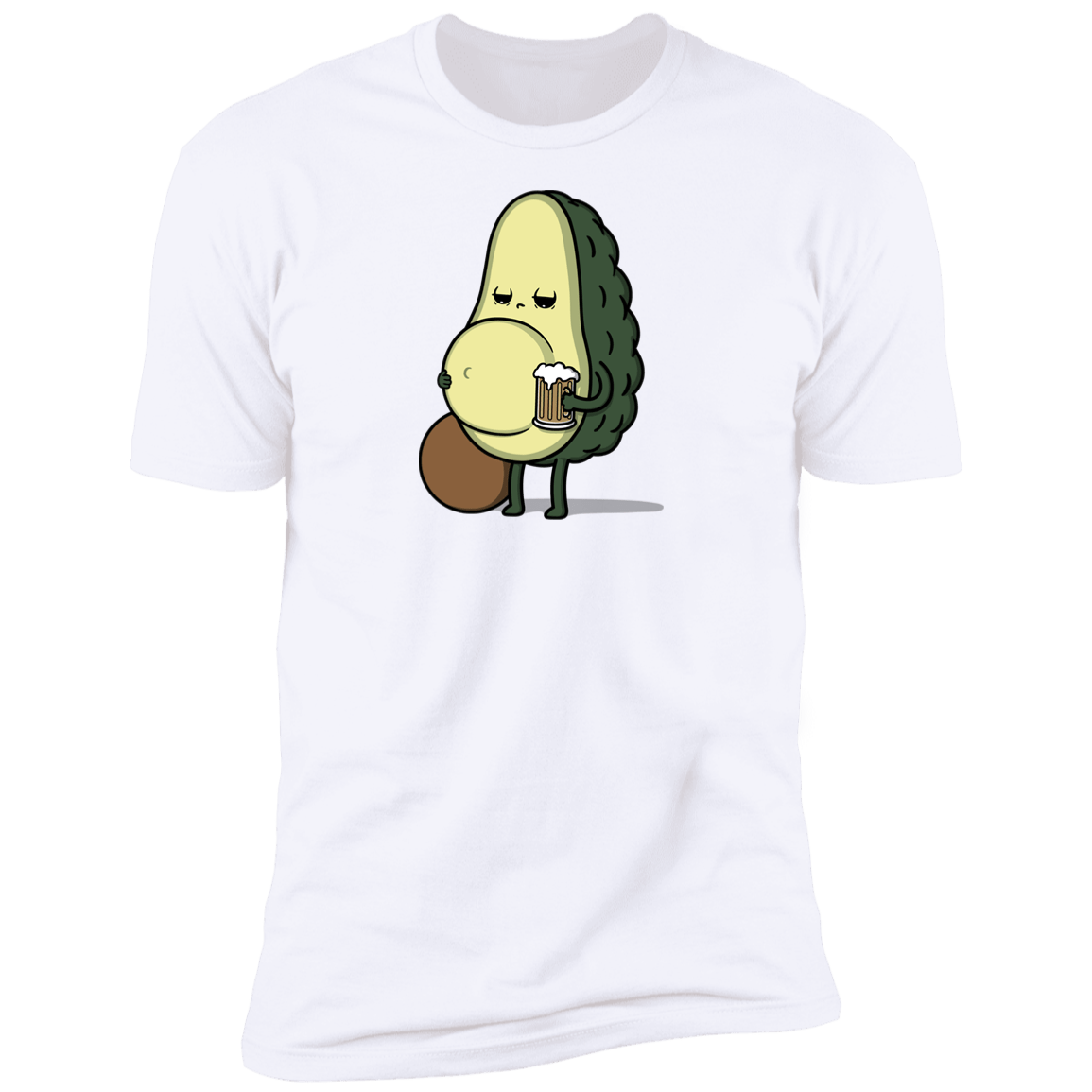 T-Shirts White / S Beer Belly Men's Premium T-Shirt