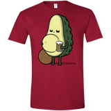 T-Shirts Cardinal Red / S Beer Belly Men's Semi-Fitted Softstyle