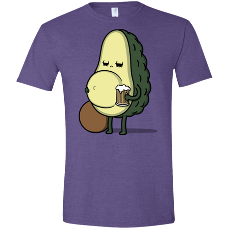 T-Shirts Heather Purple / S Beer Belly Men's Semi-Fitted Softstyle