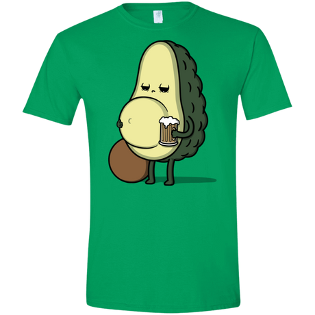 T-Shirts Irish Green / S Beer Belly Men's Semi-Fitted Softstyle