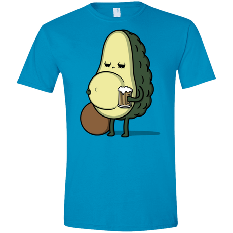 T-Shirts Sapphire / S Beer Belly Men's Semi-Fitted Softstyle