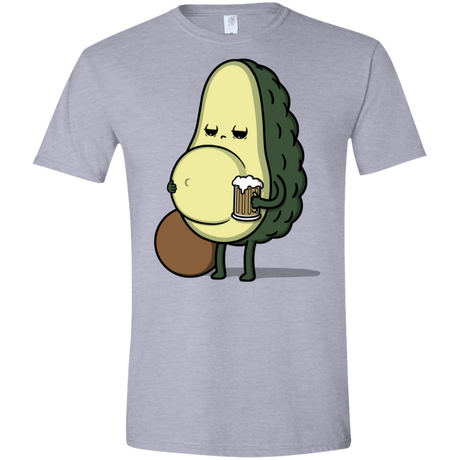 T-Shirts Sport Grey / X-Small Beer Belly Men's Semi-Fitted Softstyle