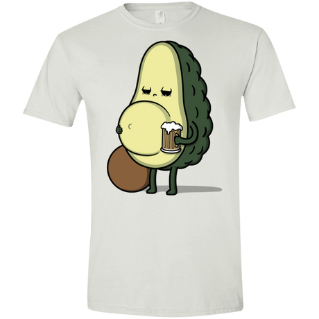 T-Shirts White / X-Small Beer Belly Men's Semi-Fitted Softstyle