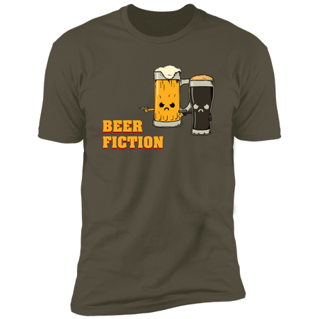 T-Shirts Military Green / S Beer Fiction Men's Premium T-Shirt