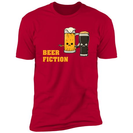 T-Shirts Red / S Beer Fiction Men's Premium T-Shirt