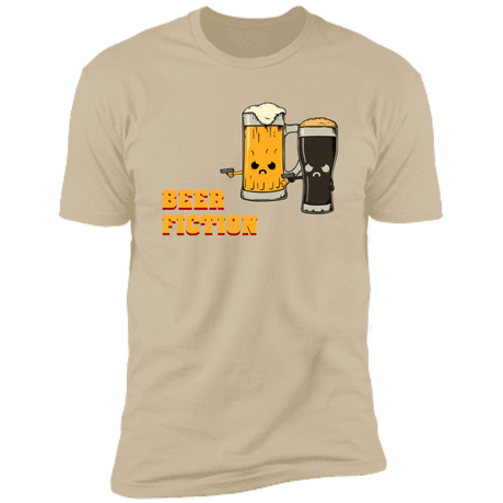 T-Shirts Sand / S Beer Fiction Men's Premium T-Shirt