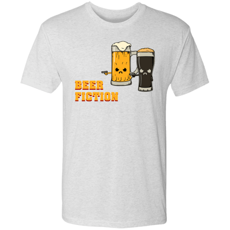 T-Shirts Heather White / S Beer Fiction Men's Triblend T-Shirt