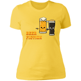 T-Shirts Vibrant Yellow / S Beer Fiction Women's Premium T-Shirt
